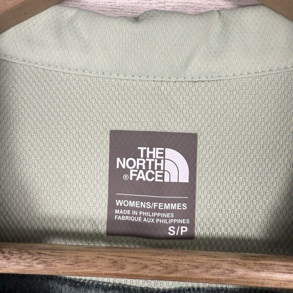 The North Face Women's Size Small Sherpa Fleece Full Zip Short Sleeve Sweatshirt - Picture 3 of 5